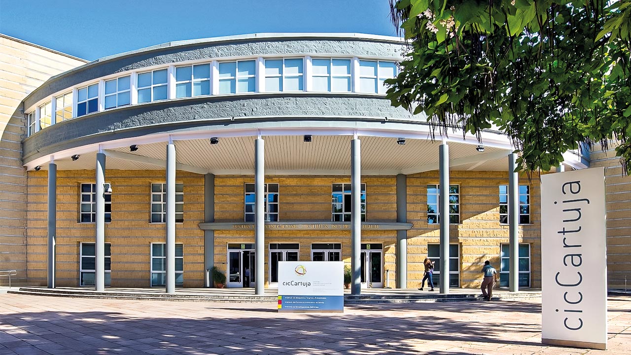 The main entrance