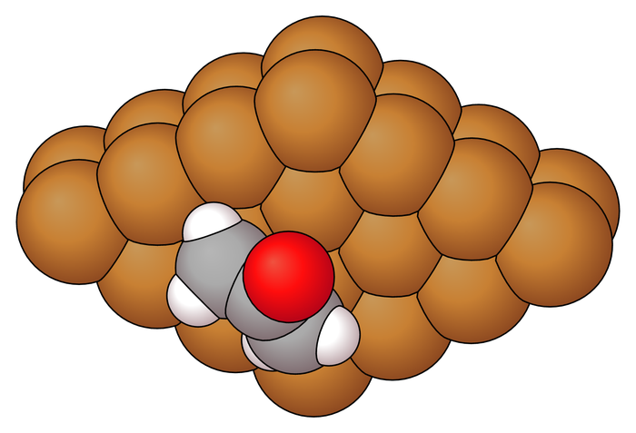 --config vdw everywhere adsorbate connectivity disappears into spacefill.